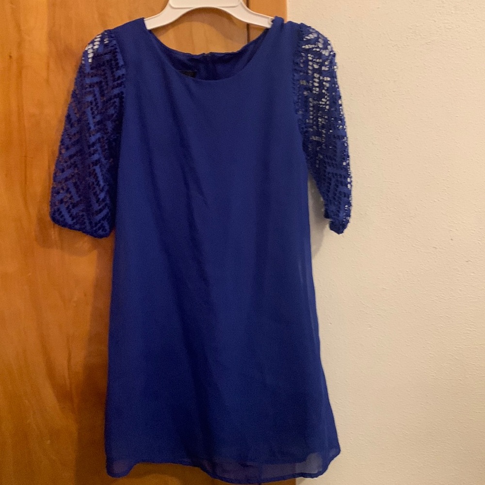 B Wear Girl blue sheath dress
